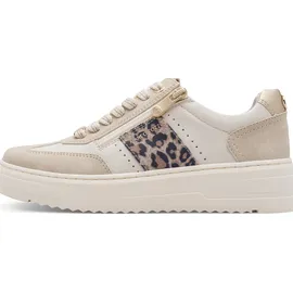 Marco Tozzi Sneaker Damen Weite E Beige 40
