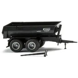 WIKING 038819 1:87 Krampe Halfpipe Muldenkipper - schwarz