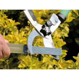 DMT DiaFold Diamantschärfer, doppelseitig, rot/fein, blau/grob, trocken oder mit Wasser verwendbar, Griffe