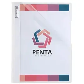 Brunnen Schnellhefter Kunststoff weiß DIN A4 überbreit, 1 St.