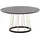 KADIMA DESIGN Kadima Schwarz Gold Holz 80 x 42 cm