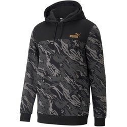 PUMA Graphic Camouflage Fleece Hoodie Herren PUMA black 51 L
