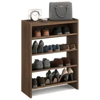 Komto Schuhregal Schmal - Schuhablage Flur mit 4 Ebenen