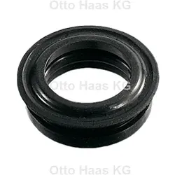 HAAS Ersatz-Dichtung 2269 schwarz, Gummi, für Schnellkupplung