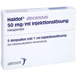 Haldol Decanoas Inj.-lösung i.e.Amp. 5X1 ml