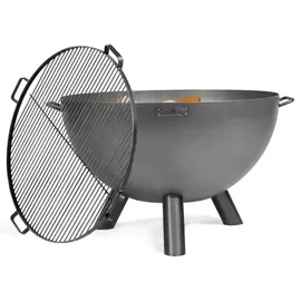 Cook King Feuerschale KONGO Ø 85 cm Schwarz