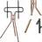 Hama Staffelei-Design TV-Stand 191 cm Walnuss Holz