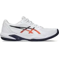 Asics Herren Tennisoutdoorschuhe SOLUTION SWIFT FF 2 CLAY, Größe 42 in WHITE/NOVA ORANGE WHITE/NOVA ORANGE