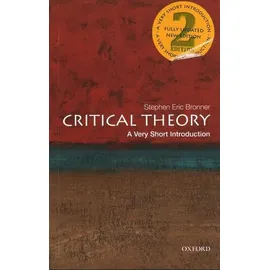 Oxford University Press Critical Theory: A Very Short Introduction