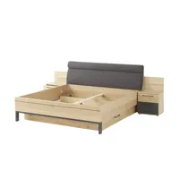 Deinbett Wohnwert Bettanlage Korsika ¦ holzfarben