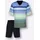 HAJO Shorty Geringelt Marine/Pistazie 48/50