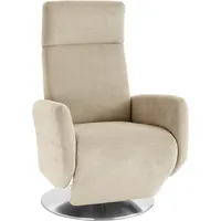 sit&more TV-Sessel Kobra Mikrofaser 71 x 110 x 82 cm Beige