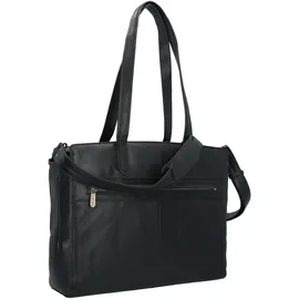 Plevier Power Shopper Leder Schwarz