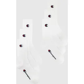 Champion Socken 6er Pack Weiß 43-46