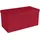 Intirilife Truhenbank Faltbar Rot 76 x 38 x 38 cm