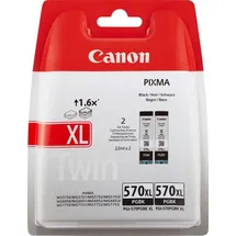 Canon PGI-570XL pigmentiertes schwarz 2er Pack