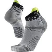 SIDAS Run Feel Socken 2 Paar Grau/Schwarz 39-40