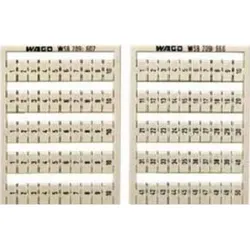WAGO GmbH& Co. KG WSB-Bezeichnungssystem S: 11-20 (10x) 209-603