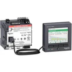 Schneider Electric METSEPM8314 Netzanalysator ION Klasse A, PowerLogic PM8314, Advanced, DIN-Schiene ohne Display, 512 MB, 512 Samples/Periode, DC