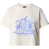 The North Face Nature S/S Damen, T-Shirt-Weiss-XS