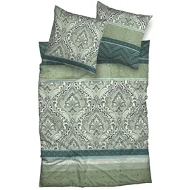 Casatex Verena Paisley Grün 155 x 220 cm + 80 x 80 cm