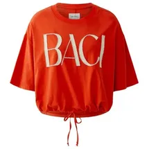 Oui Boxy T-Shirt Rot 42