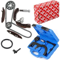 Febi Steuerketten-satz + Motoreinstellwerkzeug Passend Für Bmw N47 118d - 320d: