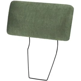 bobb Kopfstütze Carly ¦ grün ¦ Maße (cm): B: 55 H: 28 T: 18.0