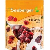 SEEBERGER Cranberries Trockenfrüchte 125,0 g