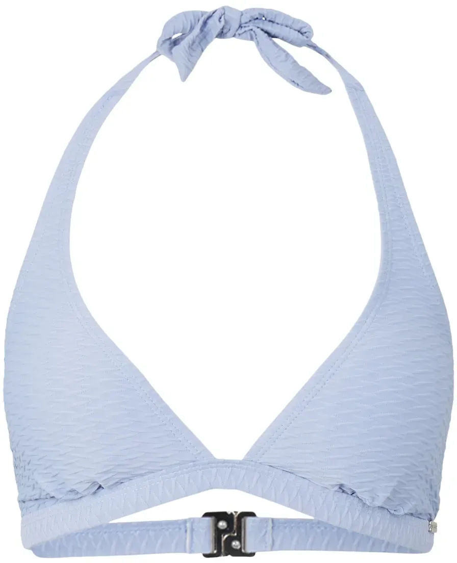 TOM TAILOR Damen Bikinitop mit Neckholder, blau, Gr. 38C