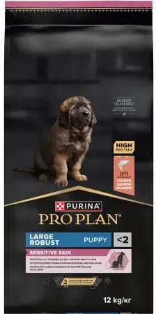 Purina Pro Plan Puppy Large Robust Sensitive Skin Lachs 12 kg