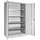 Stier Flügeltürenschrank, 1950x1200x600 mm, 4 Böden verzinkt, RAL 7035