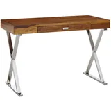KADIMA DESIGN Schreibtisch 120 x 55 x 78 cm Silber