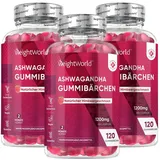 WeightWorld Ashwagandha 1200 mg Gummibärchen 120 St.