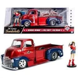 JADA TOYS 253255010 1:24 DC Bombshells 1952 Chevy COE Pickup