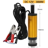 Kleine Tauchölpumpe, 12-v-dieselpumpe, 38-mm-tauchpumpe, Wasserkraftpumpe, Gleichstrom-kraftstoffpumpe, Tauchpumpe