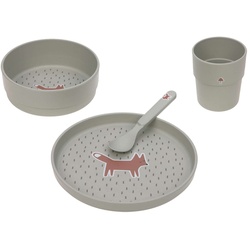 LÄSSIG Kinder-Geschirr-Set 4er Set  
