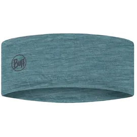 Buff Merino Lightweight Stirnband Solid Pool