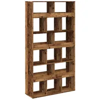 VidaXL Raumteiler Altholz-Optik 100x33x187,5 cm Holzwerkstoff