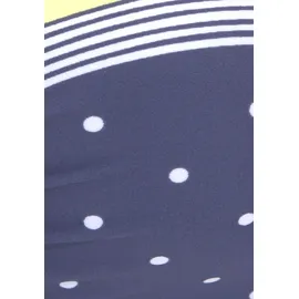LASCANA Bügel-Bandeau-Bikini-Top Damen Blau/Gelb 38 Cup C