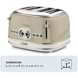 Ariete Vintage 4 Slice beige