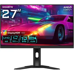 GIGABYTE Gaming-Monitor "M27UA", G (A-G), schwarz, Monitore