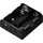 TRU Components TC-13220492 Batteriehalter 2x Baby (C) Druckknopfanschluss (L x B x H) 63 x 54 x 22mm