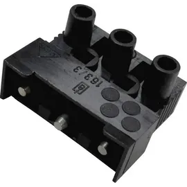 ADELS-CONTACT 12263 163 ST/3 DS Verbindungsklemme flexibel: -2.5mm2 starr: -2.5mm2 Polzahl: 3 Schwarz
