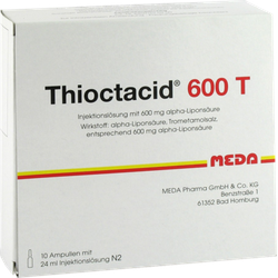 Thioctacid 600 T Injektionslösung 10X24 ml