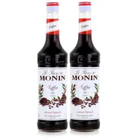 Monin Sirup Kaffee 700ml - Cocktails Milchshakes Kaffeesirup (2er Pack)