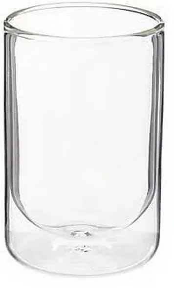 Secret De Gourmet Doppelwandiges Tumbler-Glas klar 400ml für Getränke & elegante Bedienung