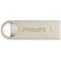 Philips Moon Vintage 128 GB, USB-A), USB Stick, Silber