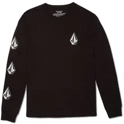 Volcom Kinder Longlseeve Iconic Stone schwarz - XL