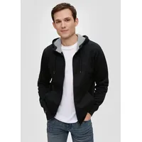 S.Oliver Sweatshirt Jacke - schwarz - M